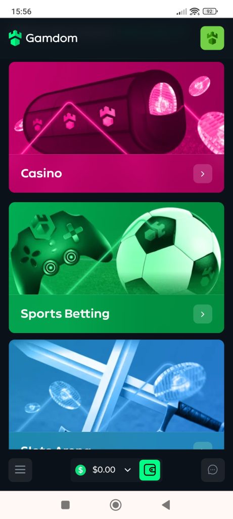 gamdom-home-screenshot-1